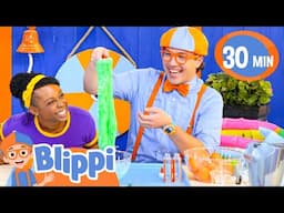 Blippi's NEW HOT or COLD Game! |  Blippi and Meekah Best Friend Adventures | Educational Videos