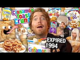 I Tried EVERY Cinnamon Toast Crunch Product EVER Made!