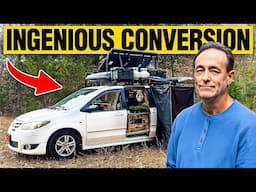 He Turned a MINIVAN into THIS?! (You Won't Believe What's Inside!)