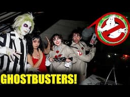 GHOSTBUSTERS vs BEETLEJUICE on HALLOWEEN 🎃 (he escaped the afterlife)