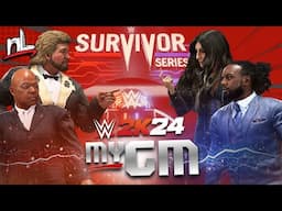 Who Can Book The Best SURVIVOR SERIES? (WWE 2K24 MyGM)