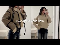 Fall/Winter ZARA Try On Haul | Outerwear, Cozy Knits, Boots!