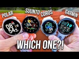 COROS Pace Pro vs Garmin 265 vs Suunto Race S vs Polar M3 (Watch BEFORE You Buy!)