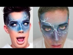 I TRIED FOLLOWING A JAMES CHARLES MAKEUP TUTORIAL