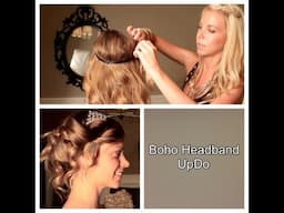 Boho Headband UpDo