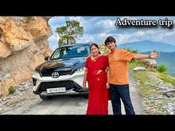 Adventure trip with mummyji in fortuner 😍