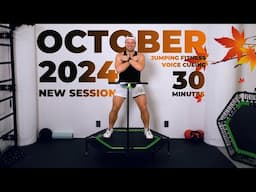 OCTOBER 2024 - 30 MINS Session with Jakub Novotny | Jumping Fitness | Voice Cueing