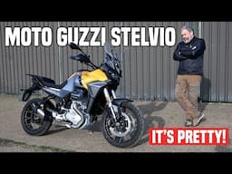 Moto Guzzi Stelvio - First Ride Review - PFF Rider Assistance Solution