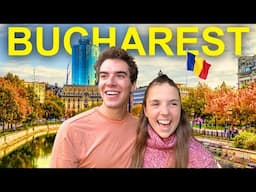 First Time in ROMANIA! 🇷🇴 (not what we expected) - Bucharest Vlog