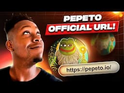 URGENT‼️ Pepeto.io is the Official URL for The God of Frogs | $PEPETO💰