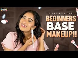 Unlock the Beauty: Step-by-Step Base Makeup for Beginners | Telugu Makeup tips