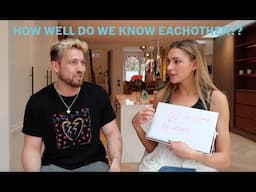 HOW WELL DO WE KNOW EACHOTHER? - ZARA MCDERMOTT & SAM THOMPSON | BOYFRIEND VS GIRLFRIEND!!