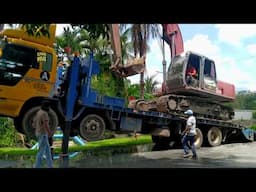 EXCAVATOR LONG ARM HITACHI EX210 NAIK ATAS LOADER 14 TAYAR