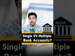 Single vs Multiple Bank Accounts? #finance #money #business #gkhindi #gkindia #basicgyaan