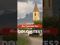 The most underrated town in the Dolomites. #dolomites #italytravel #overtourism