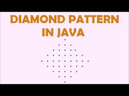 Diamond Pattern in Java