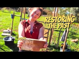 Bonus Video - Restoring some VERY old things on the off grid farm in Portugal