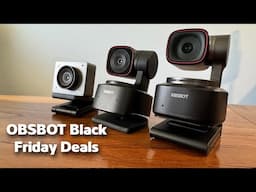 Black Friday Deals on OBSBOT Meet 2, Tiny 2 Lite and Tiny 2