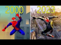 Evolution of Spider-Man Games w/ Facts 2000 - 2023