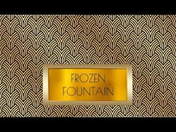 Art Deco Design -The Frozen Fountain Motif 4K