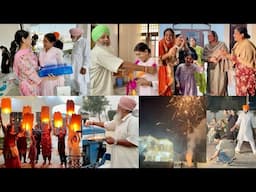 FIRST DIWALI AT SOHRA GHAR AFTER OUR WEDDING | DIWALI 2024 IN INDIA AFTER 10 YEARS | INDER & KIRAT