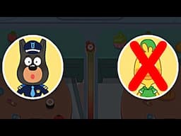 Safety Sheriff Labrador #50 | Help Officer Doberman Dog to Defeat the Little Duck | Babybus Games