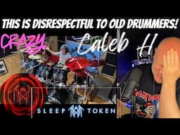 Drum Teacher Reacts: CALEB H | Sleep Token - The Summoning - Full Drum Cover! Age 9