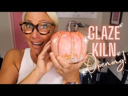 🤩 NEW SPECTRUM FLOATING GLAZES Kiln Opening!  New Combos Revealed!!