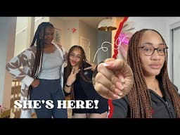 PREPPING FOR VACATION & MY COUSIN’S VISIT 🇯🇲 | Nails, Braids, Cleaning, & Guest Room Setup! 🛏️✈️