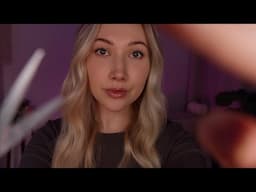 ASMR FAST Haircut & Styling Your Hair (scissor *snipping,* combing, hair products) ✂️