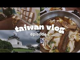 taiwan diaries ep.2 | Chiang Kai-shek Memorial Hall, Beitou, postcard cafes, and more!