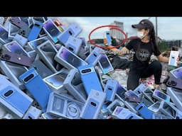 Perfect!!😲 i Found Google Pixel 8 Pro & iPhone 14-15 Pro Max in the Garbage Dump