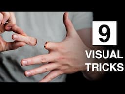 9 VISUAL Hand Tricks Anyone Can Do | Revealed