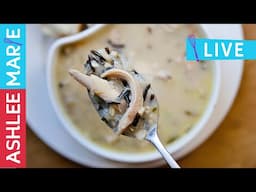 Creamy Turkey and Wild rice Soup - LIVE