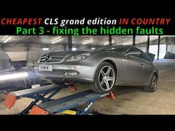 MERCEDES CLS Grand Edition project - working through the mechanical issues. See what I found.