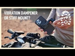 Bikepacking with a phone mount: what you should know!