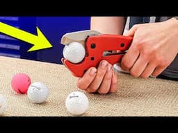 How I Turned Golf Balls into a Unique Epoxy Lamp