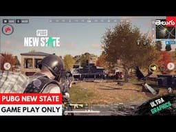 MY FIRST GAME : PUBG NEW STATE | Ultra Graphics | Telugu Game Halt