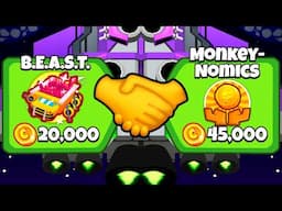 This MONEY Tower Combination is INSANE! (Bloons TD Battles 2)