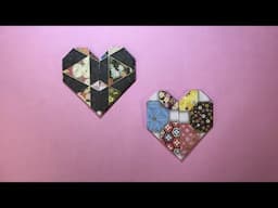 Origami Heart Bag / Mica's Paper Craft Channels