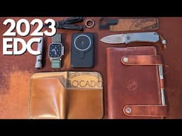 My 2023 EDC (Every Day Carry) - Apple, Shell Cordovan, Horween, SOG, Olight, Oura, Andar, Ashland