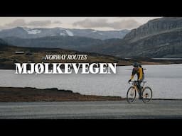 Riding The Mjølkevegen Bike Route In Norway In Winter