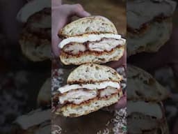 Chicken Parmesan sandwich done right baby!