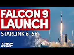 🔴 FULL REPLAY: SpaceX Launches Starlink 6-66