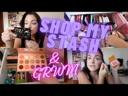 SHOP MY STASH & GRWM |  #shopmystash