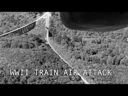 Airstrike on a French steam engine [Highlight from the must see movie The Train 1964]