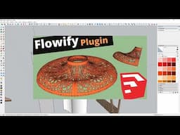 Blend your model to desire shape in SketchUp || Plugin Flowify