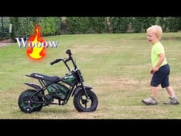 A Great Surprise - Eco Flee 300W 24V Electric Mini Monkey Bike