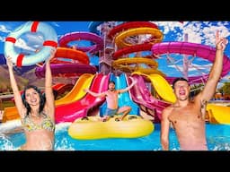 OVERNIGHT in $150,000,000 WATERPARK with NO RULES