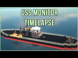 I Built the USS Monitor in Minecraft!